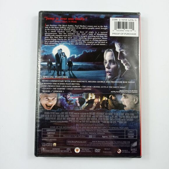 30 Days of Knight New DVD Vampire Movie Josh Hartnett Melissa George 2008 - Picture 2 of 2